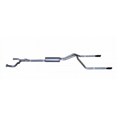 Black Elite Cat-Back Dual Split Exhaust System, Stainless Fits select: 2004-2010 NISSAN TITAN, 2019 NISSAN TITAN SV/PLATINUM/PRO-4X/PLATINUM RESERVE