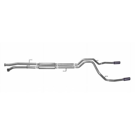 Black Elite Cat-Back Dual Split Exhaust System, Stainless Fits select: 2008-2011 TOYOTA TUNDRA, 2007 TOYOTA TUNDRA CREWMAX SR5