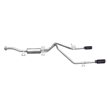 Black Elite Dual SplitExhaust System, Stainless