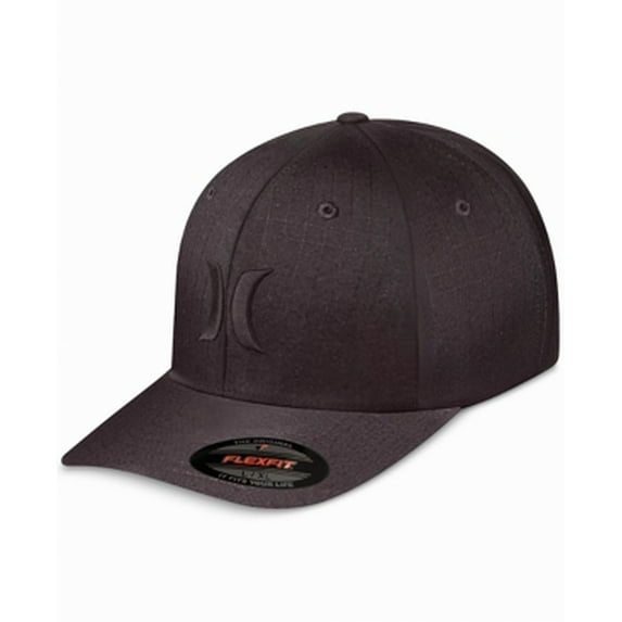 Black Embroidered Logo Cap L-XL