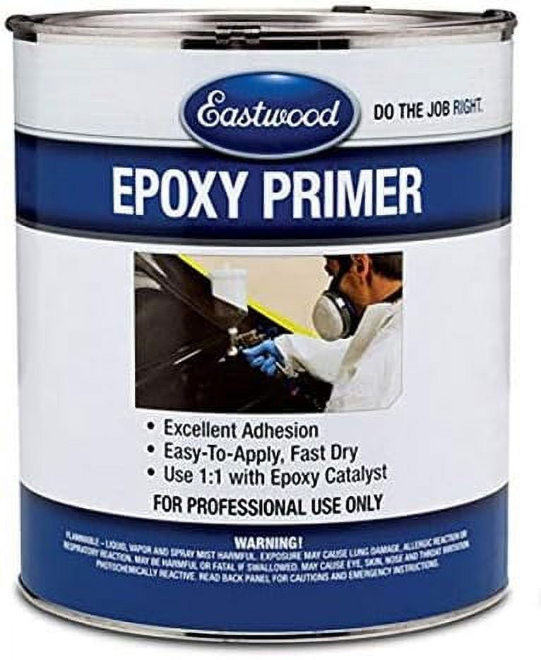 Black Epoxy Primer Sealer Direct to Metal Fast Action Drying & Easy