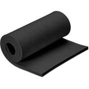Black Eva Foam Cosplay Sheets roll,Premium Halloween Craft Foam 15mm Thick,13.9" x 39", High Density 86kg/m3 for Cosplay Costume, DIY Projects