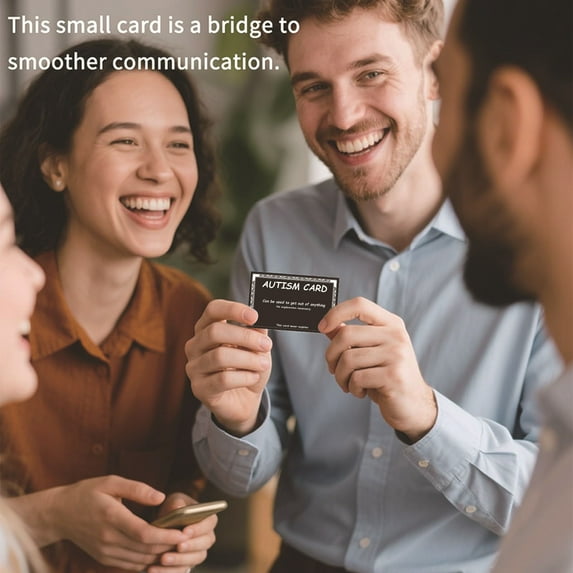 Black Excuse Card Creative Funny Wallet Prank Wallet Card Small Pvc