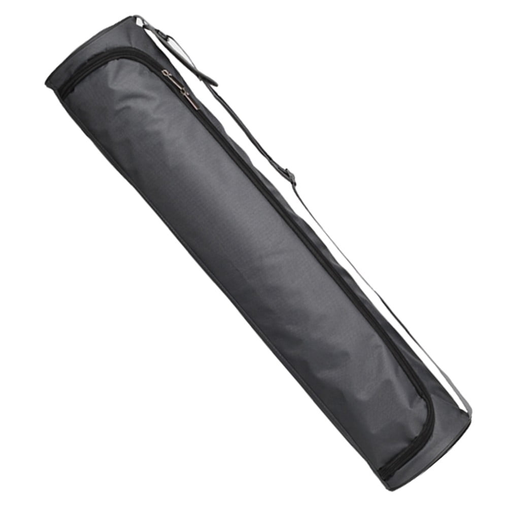 Black Exercise Yoga Mat Bag FullZip Waterproof Yoga Mat Carry Bag