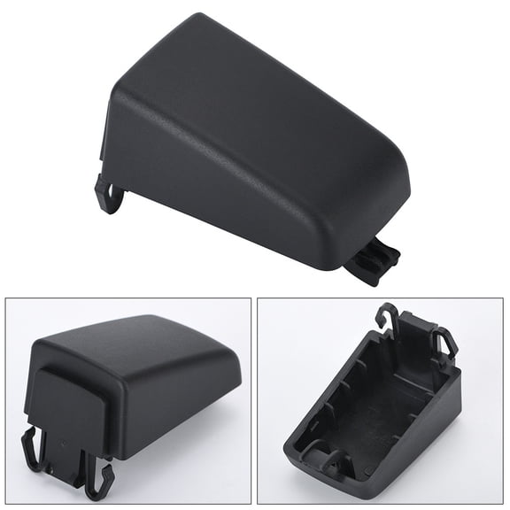 Black Exterior Door Handle Cover, Matte Black Front Driver Door Handle Protector, Exterior Door Pull Handle with Lock Cover Compatible for Land Rover 2, 1 Pack