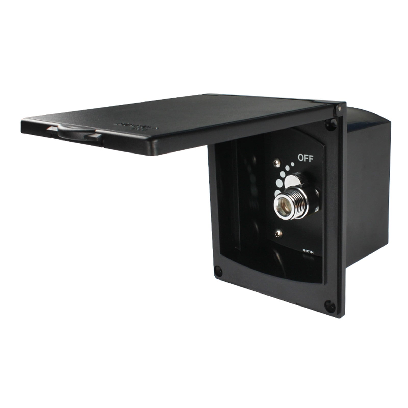 Black Exterior Shower Box Kit For Caravan RV Boat Motorhome ,Rv Camper Accessories
