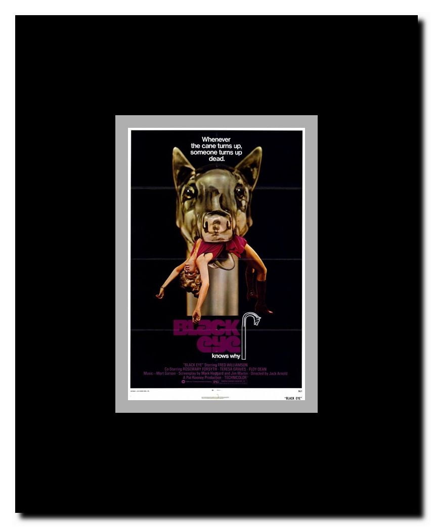 Black Eye Framed Movie Poster