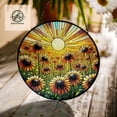 thumbnail image 1 of Black Eye Susan Flower GLASS Suncatcher Decor, Susan Flower Gift,Flower Lover Decor, Flower Home Decor, Window Hanging Decor,Gift For Mom, 1 of 4