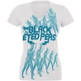 thumbnail image 1 of Black Eyed Peas Women's Juniors Showdown V-Neck Short Sleeve T Shirt, 1 of 1
