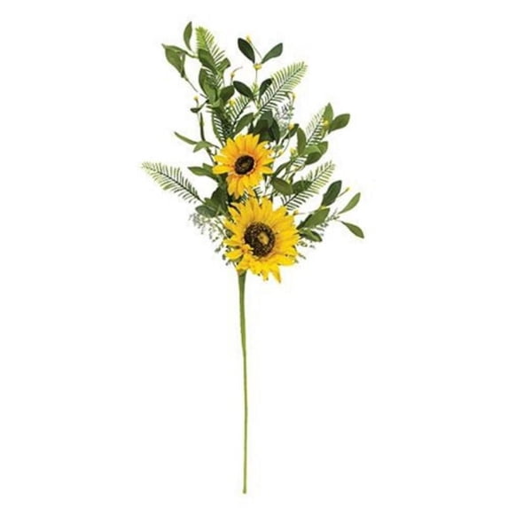 Black-Eyed Susan Pip & Spring Greens Spray