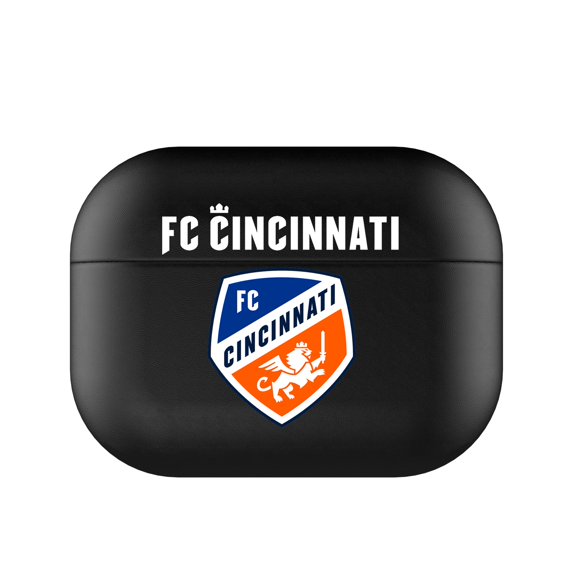 Black FC Cincinnati Insignia AirPods Case Cover