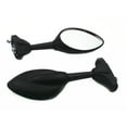 thumbnail image 1 of Black Fairing Mount Racing Sport Bike Rear View Rearview Side Mirror for Triumph Ducati Kawasaki ZX ER6F Suzuki GSXR GSF Honda CBR CBF RR Yamaha YZF R1 R6, 1 of 8