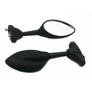 Black Fairing Mount Racing Sport Bike Rear View Rearview Side Mirror for Triumph Ducati Kawasaki ZX ER6F Suzuki GSXR GSF Honda CBR CBF RR Yamaha YZF R1 R6