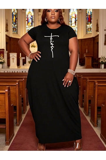 Plus Size Maxi Dresses in Plus Size Dresses