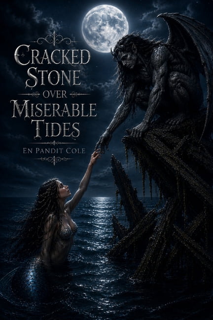 Black Fantasy Saga Cracked Stone Over Miserable Tides: My Daughter is a Myth Girl, (Paperback)
