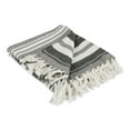 thumbnail image 1 of Black Farmhouse Stripe Blanket Throw, 1 of 1