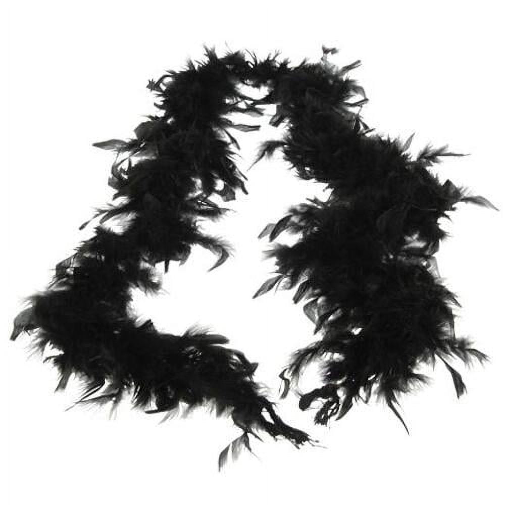 Black Feather Boa