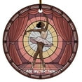 thumbnail image 1 of Black Female Ballet Dancer Ornament – Christmas 2025 Holiday Ornament Gift for Sports Fans, Family, Friends or Couples Who Love Black Female Ballet Dancer, 1 of 4