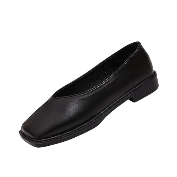 Black Female Easy-Wear Footwear With Mary Jane Style And Cushioned Sole For Everyday