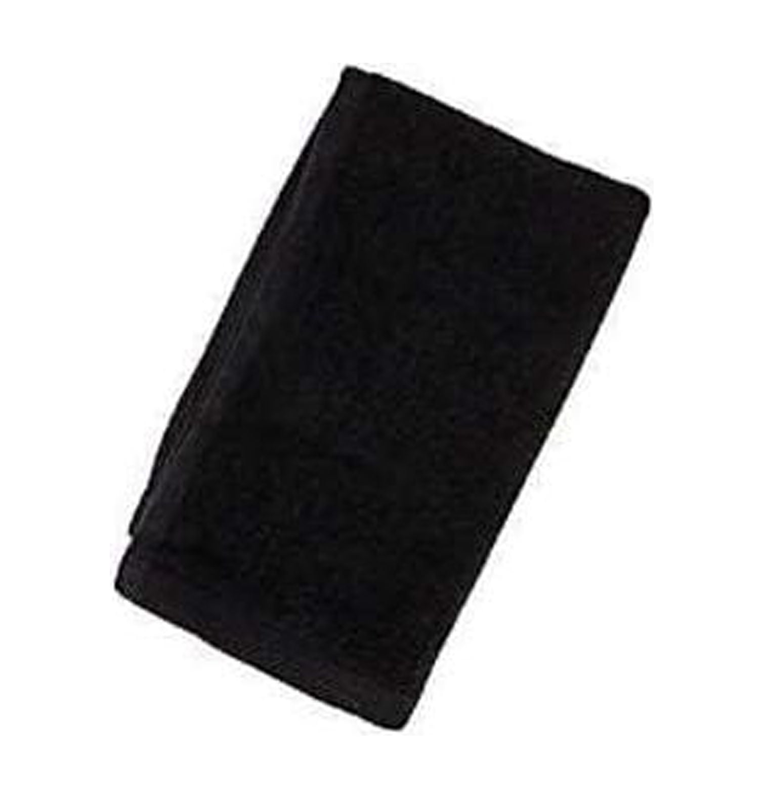 Black Fingertip Towels 100 Cotton Velour _4 _ Pack 11" x 18