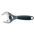 Black Finish Adjustable Wrench, Big Opening 9029, Gray
