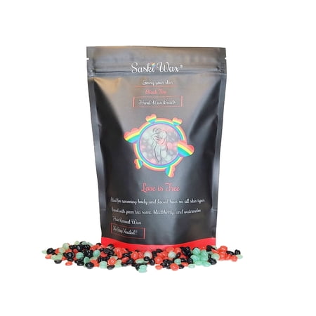 Black Fire Hard Wax Beads