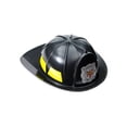 thumbnail image 1 of Black Fireman Adult Hat, 1 of 2