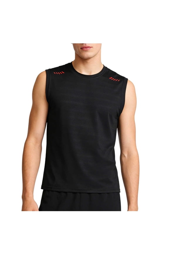 Black Fishnet Quick Dry Camisole Tank Basic Workout Gym Brunch Running Vests for Man Summer Fall Boat Neck Faux Silk Rayon Tops Vest Man 2026 Clothes Y2K M