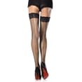 thumbnail image 1 of Black Fishnet with Seam Adult Halloween Accessory, One Size, (4-14), 1 of 3