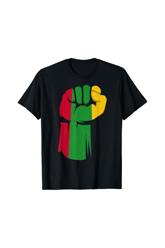 Black Fist Shirt African American Pride History Month Equality Tee