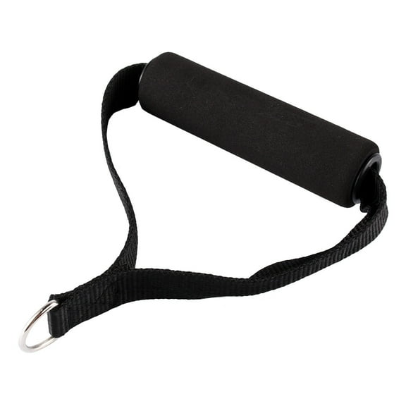 Black Fitness Rope Tricep Rope,Attachment Bar Hand Gripper Dip Station Gym Fitness Resistance Rope Handlebar,Fitness Rope Attachment Bar