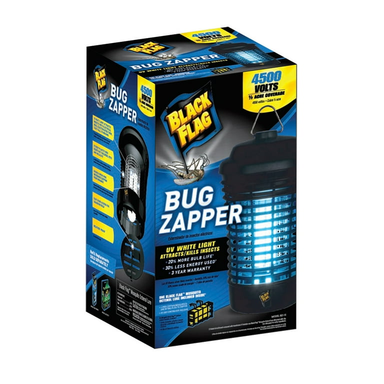 PIC 20-Watt Bug Zapper Kills Bugs on Contact with Blue Light