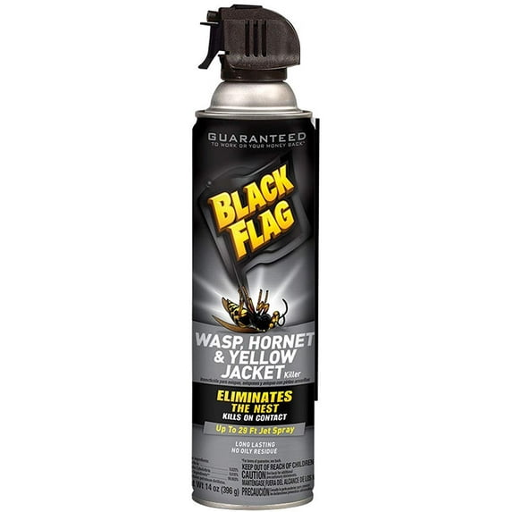Black Flag 511088 Wasp, Hornet & Yellow Jacket Killer Aerosol, 14 Oz