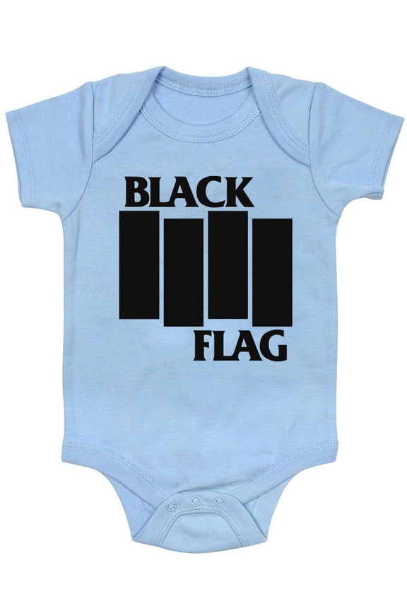 Black Flag Blue Baby Bodysuit