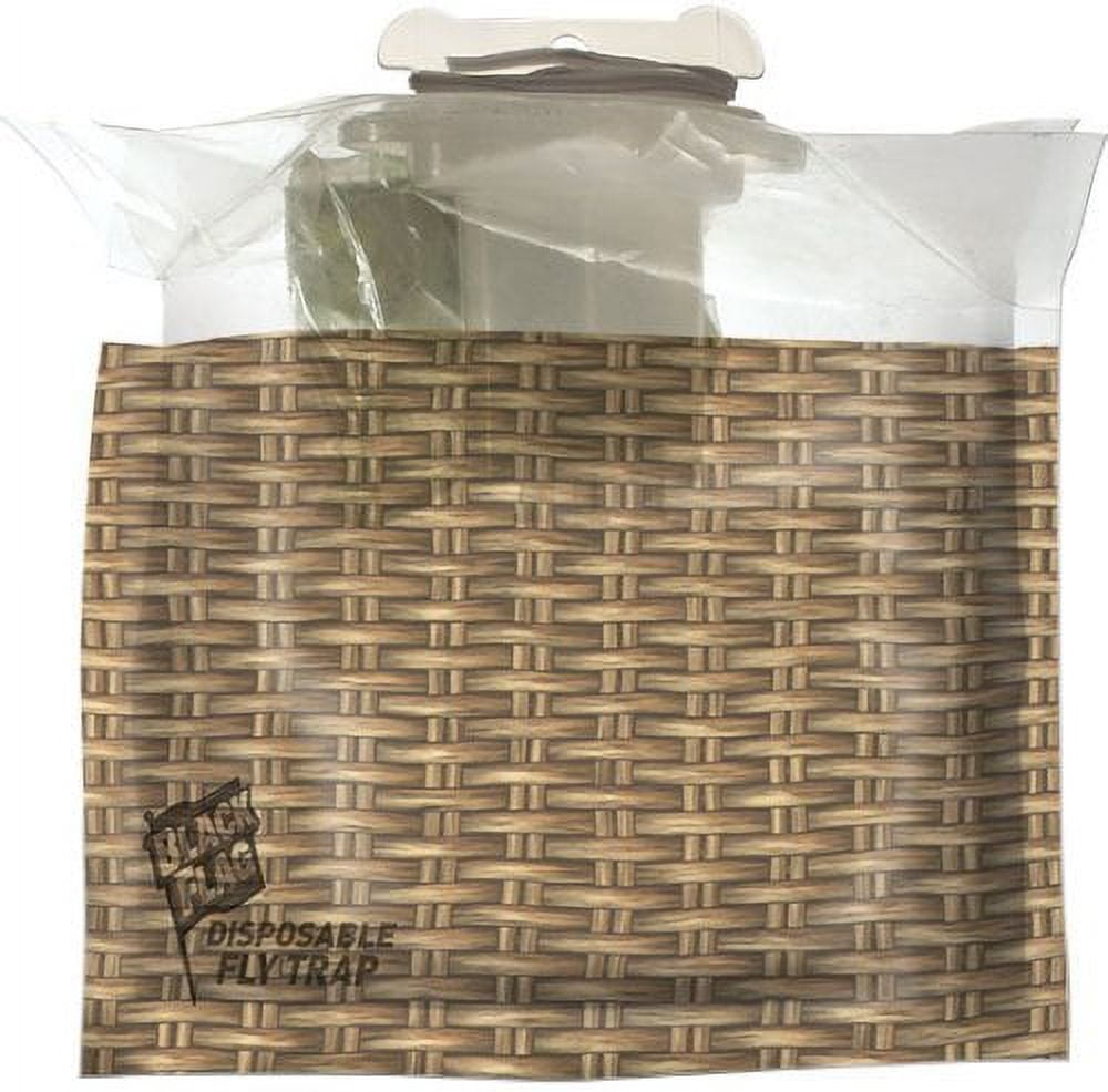 Black Flag Disposable Outdoor Fly Trap, Brown (Pack of 3)
