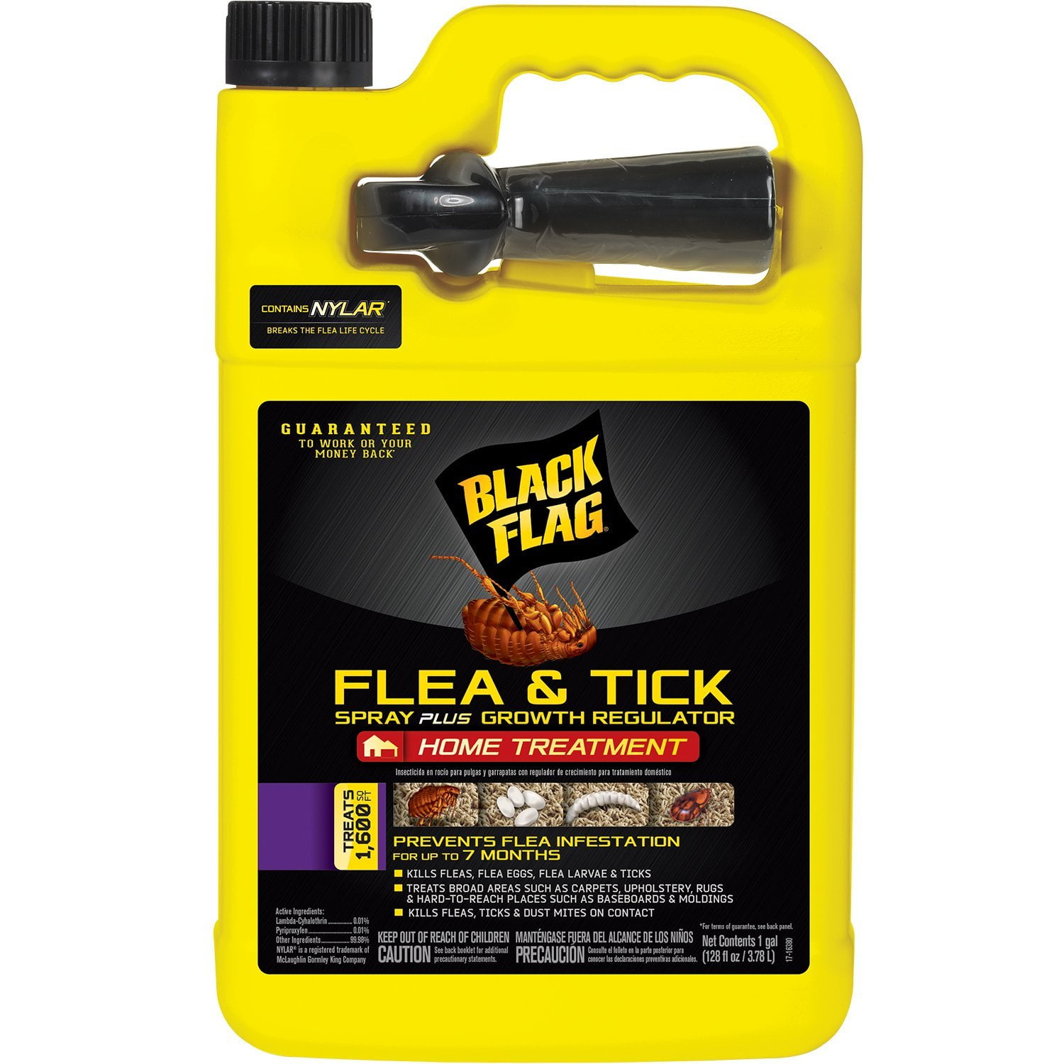 Black Flag Extreme Flea Killer Plus Growth Regulator, Ready-to-Use, 1-gal