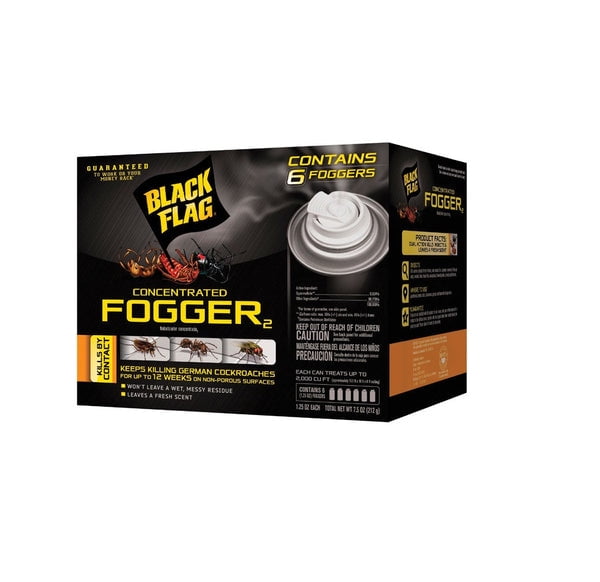 Black Flag Hg11079 Concentrated Fogger 2, 1.25 Oz, Pack Of 6