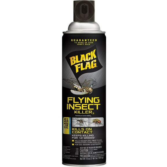 Black Flag Home Pest Repellent - Insect Repellent, Permethrin - 18 oz, Clear
