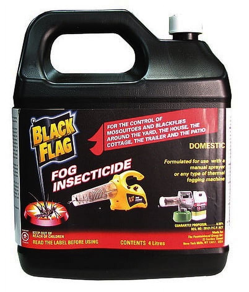 Black Flag Fogging Insecticide 128 Oz Outdoor Mosquito Control 