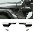 thumbnail image 1 of Black Flag Leaf Sticker Trim for Jeep Vehicle Gladiator 2018-2020, 1 of 7