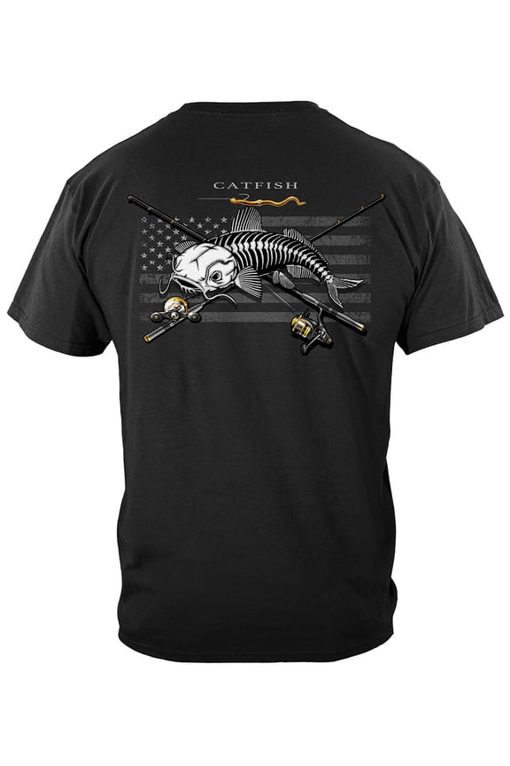 Black Flag Patriotic Catfish