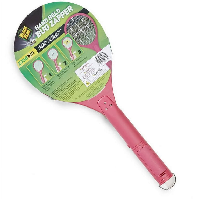 Black Flag Indoor and Outdoor Insect Racket Zapper Black Flag Indoor and Outdoor Insect Racket Zapper