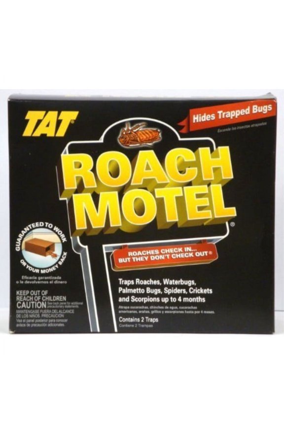 Flag TAT Roach Motel Traps, 2-count Packages Pack of 6