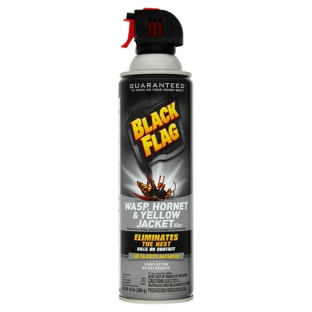 Black Flag Wasp, Hornet and Yellow Jacket Killer, 14 Ounce