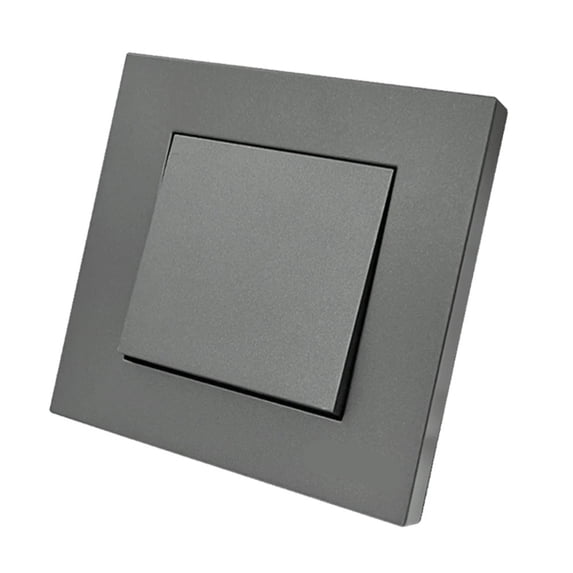 Black Flame Retardant Wall Rocker Switch Button Light Switch EU ...
