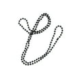 thumbnail image 1 of Black Flapper Beads, 1 of 1