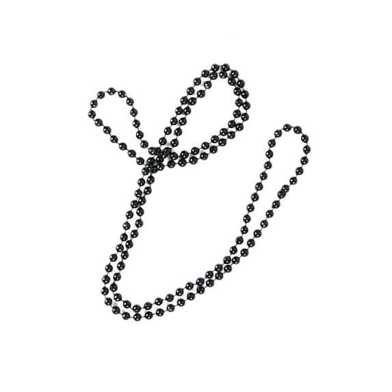 Black Flapper Beads