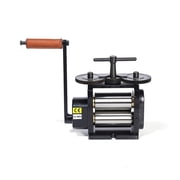 Black Flat Rolling Mill 130MM Jewelry Press Machine Tabletting Tool for Designer Rolling Mill ,Power Tools