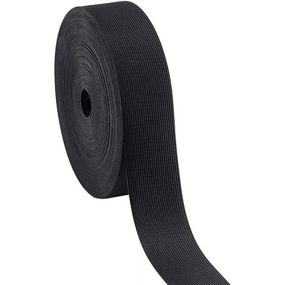 Black Flat TPU Cloth Heat Sealing Tape 0.79Inch 45.9Ft Waterproof Iron-On Seam Sealing Fabric Fusing Adhesive Repair Tape DIY Fix Fabric Outdoor Jacket Gear Clothing DIY Black