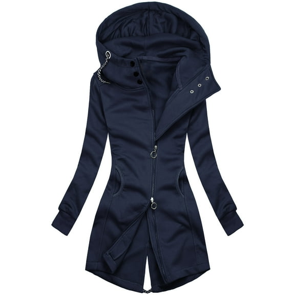 yoeyez Black Fleece Jacket Women Winter Coats Casual Long Sleeve Overcoat Heavy Thicken Thermal Warm Jacket